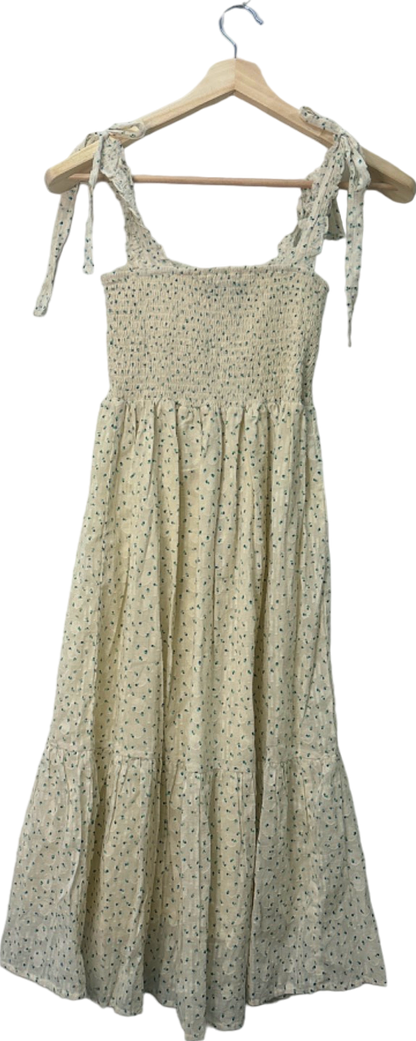 Lollys Laundry Cream Minna Dress UK XS