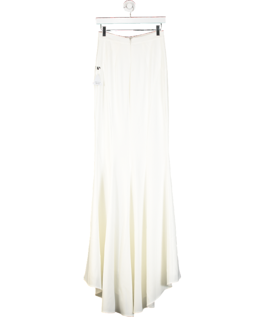 Nadine Merabi Carolina White Maxi Skirt UK 8