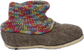 Multicoloured Handmade Soft Knit Slipper 12-18 Months