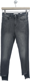DL1961 Grey Chrissy Trimtone Skinny Jeans W24