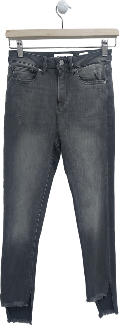 DL1961 Grey Chrissy Trimtone Skinny Jeans W24