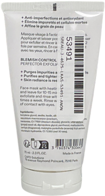 day+ Anti-imperfections - Exfoliating Perfecting Mask 70ml