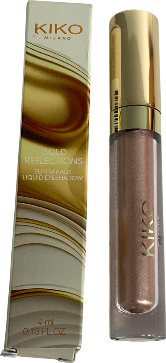 Kiko Gold Reflections Sun Mirage Liquid Eyeshadow 02 Hypnotic Gold 4ml