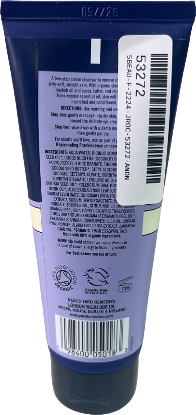 Neal's Yard Remedies Rejuvenating Frankincense Cleanser All Skin Types 100ml