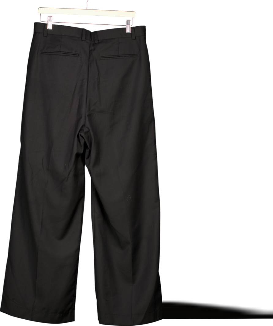 XIDO Black Straight Leg Trousers UK L