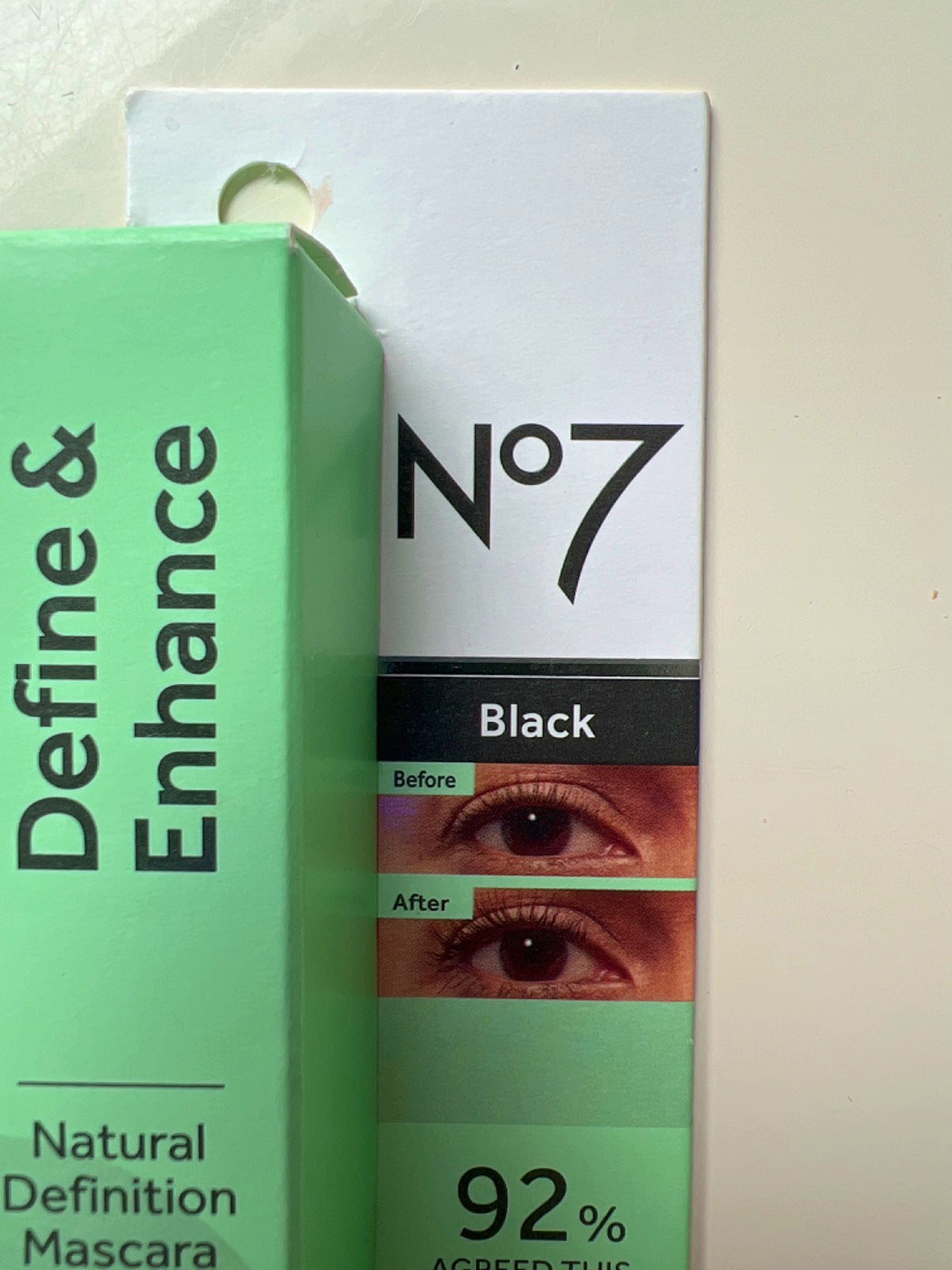 No7 Define & Enhance Natural Definition Mascara Black 7 ml