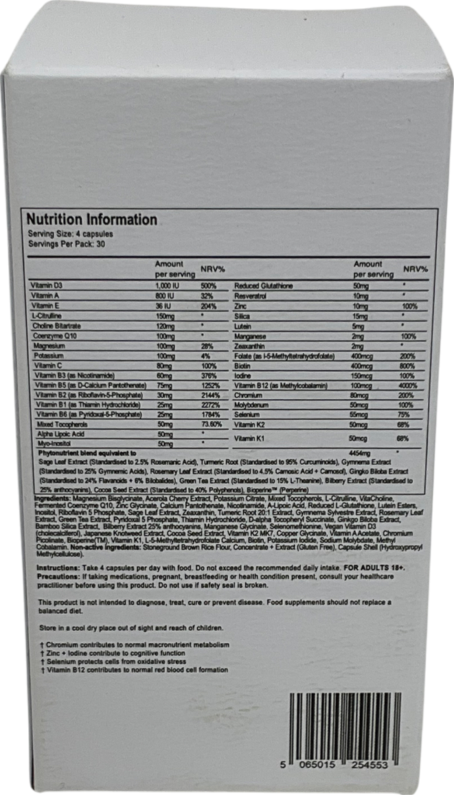 artah Advanced Multi-nutrient 120