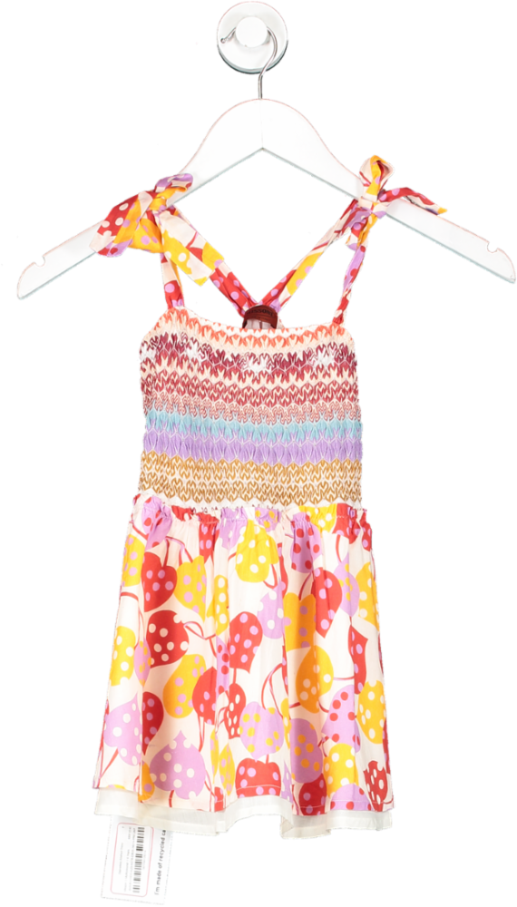 Missoni Multicoloured Sleeveless Abstract Dress 6 Years
