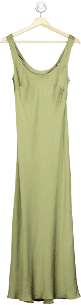 Cambra Styles Olive Green Maxi Dress UK 8