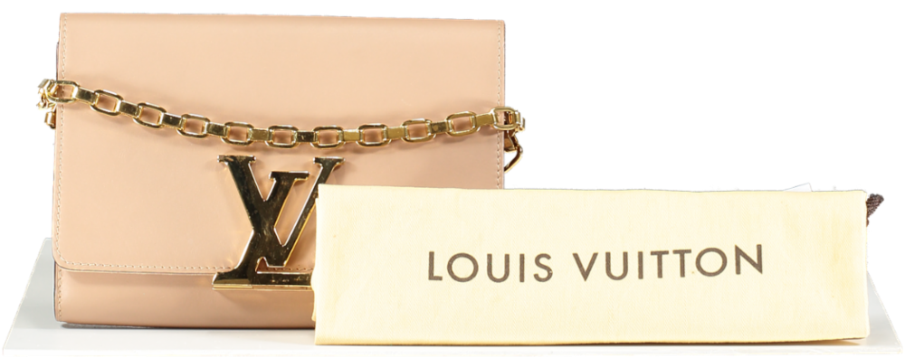 Louis Vuitton Nude Chain Louise Gm Crossbody Bag
