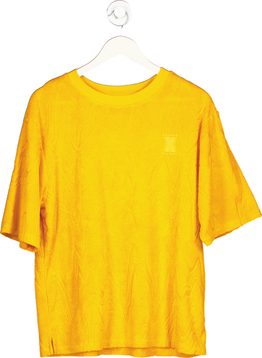 Savage Fenty Yellow T-Shirt UK S