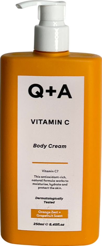 Q+A Vitamin C Body Cream 250ml