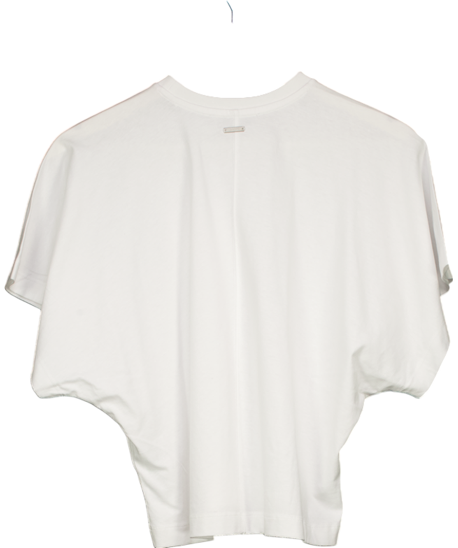 All Saints White Artia Relaxed Fit T-shirt UK S