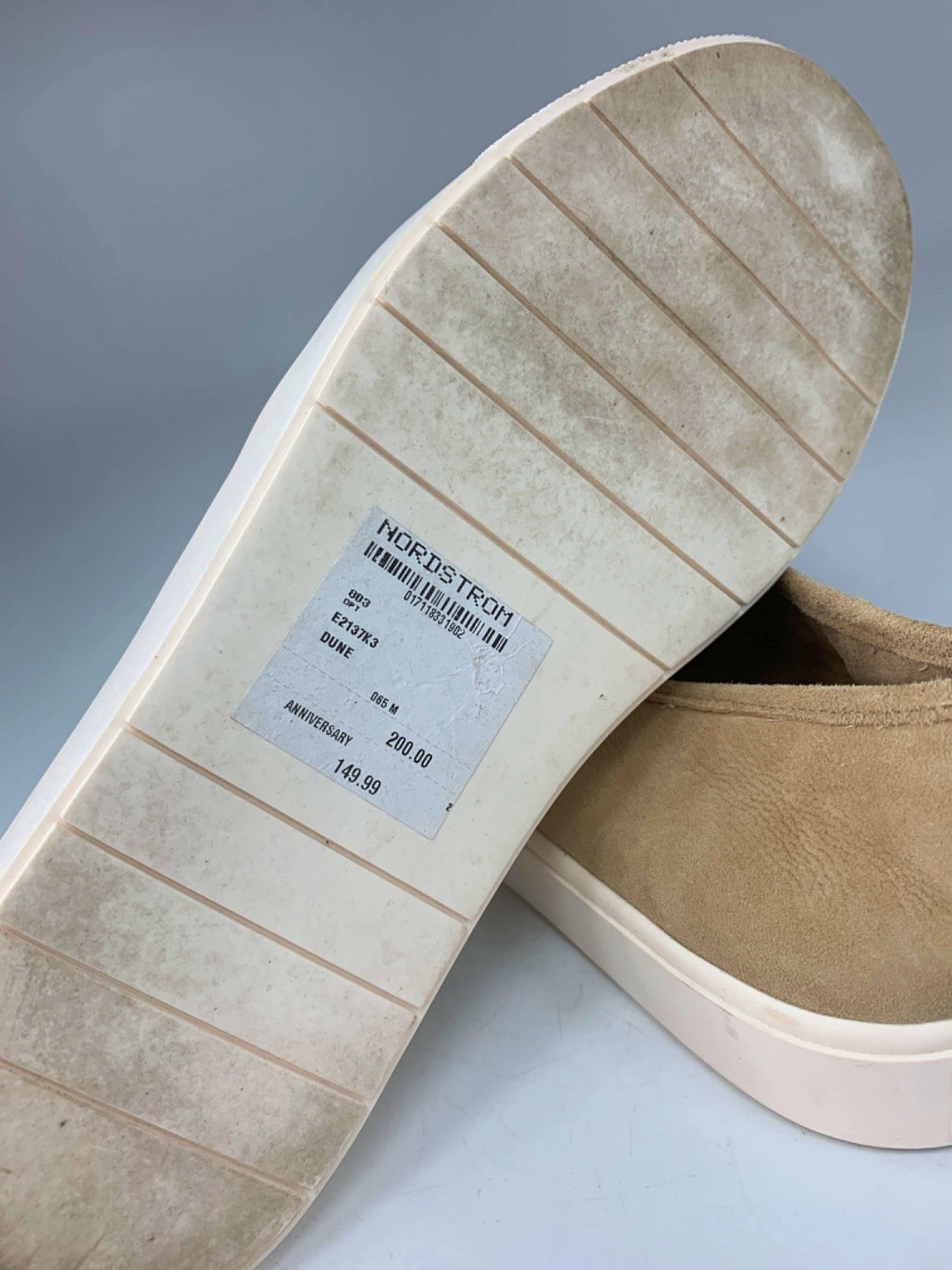 Vince Tan Slip On Suede Sneakers UK 4.5