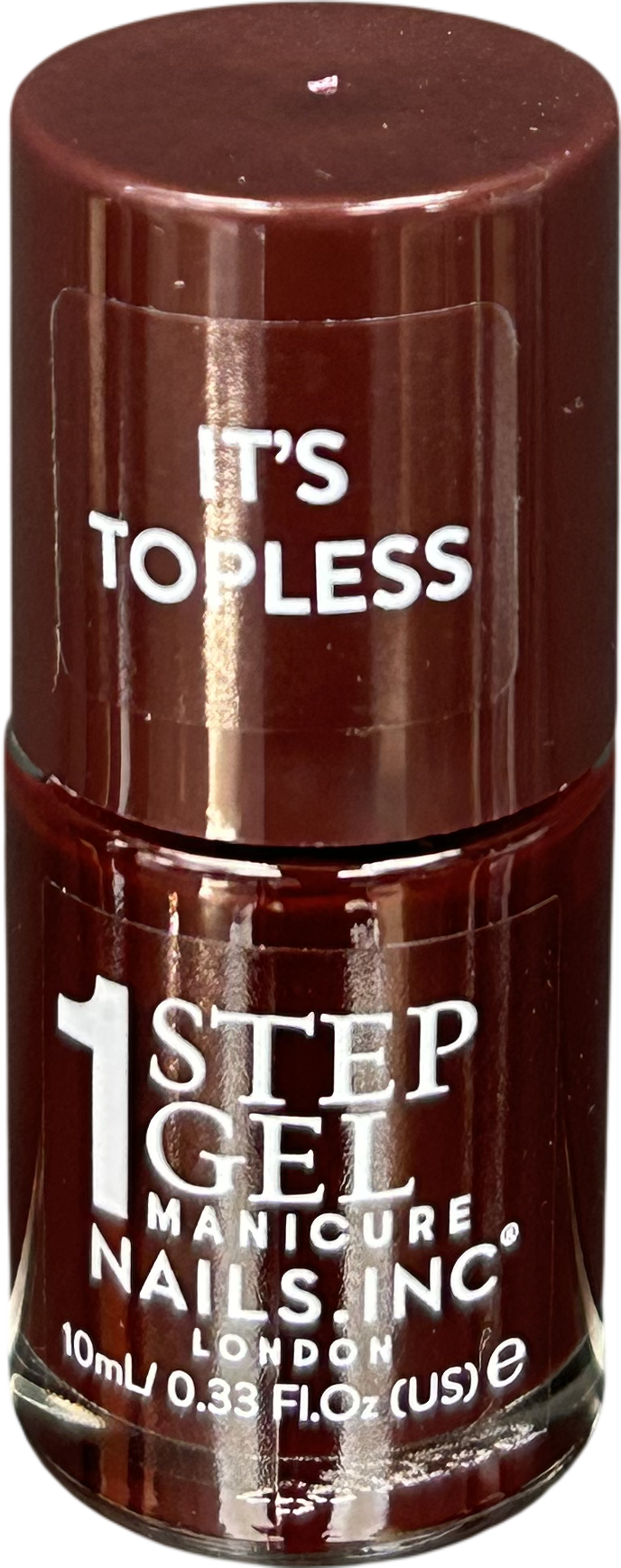 Nails Inc 1-step Gel It's Topless Nail Polish Billie 10ml