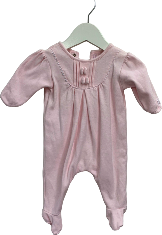 Emile et Rose Pink Baby Sleepsuit Newborn