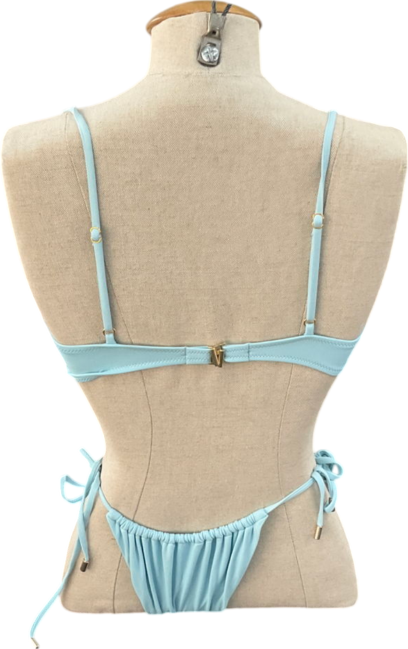 Melissa Odabash Blue France Sky Bikini Set UK 8