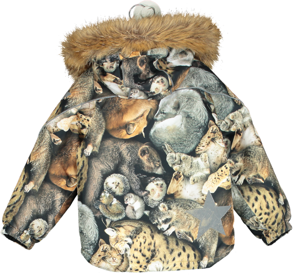 Molo Multicoloured Animal Print Jacket UK 4-5 yrs