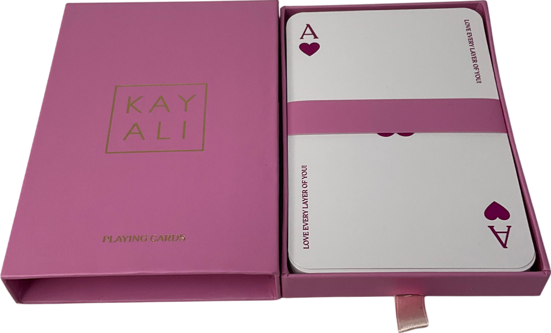 kayali Pink Playing Cards One Size