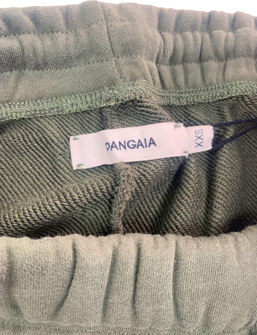 Pangaia Rosemary Green signature 365 Organic Cotton Slim Leg Track Pants UK XXS