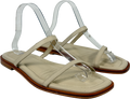 A.emery Cream Lome Leather Sandals UK 7 EU 40
