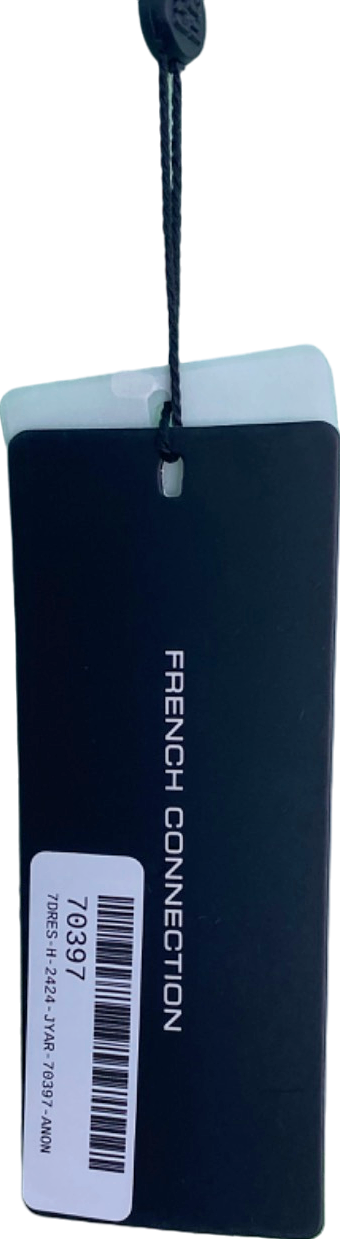 French Connection Blue Mist Multi Coloured Sequinned Midi Skirt UK 12