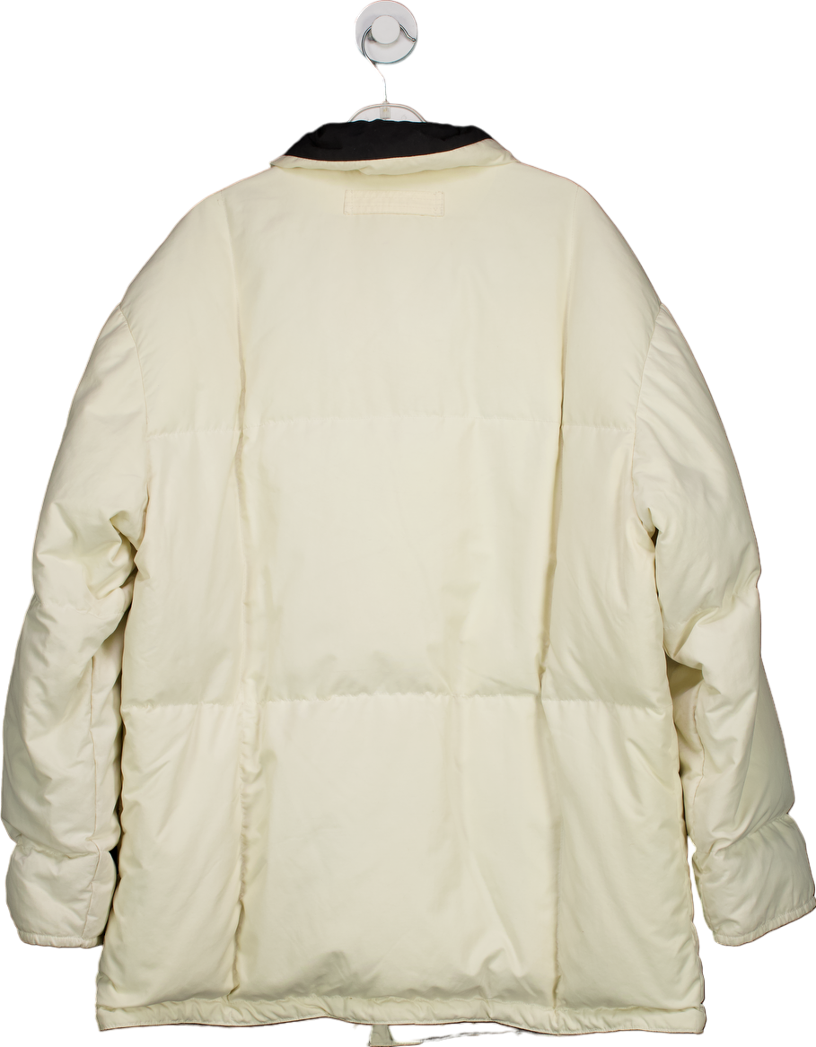 Paul Shark Off White Quilted Puffer Jacket UK XL