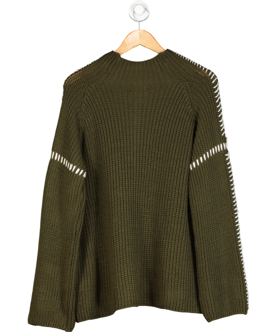 Charli Green Kaya Jumper - Khaki One Size