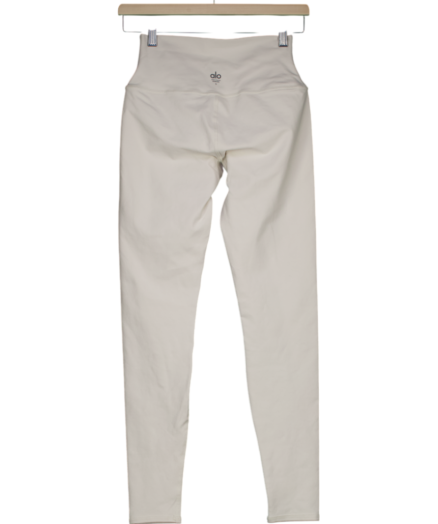 alo yoga Cream High-waist Airbrush Legging UK S