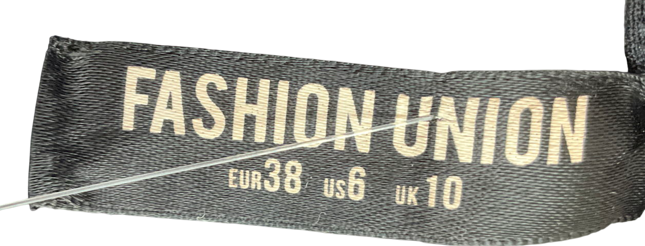 fashion union Beige Relaxed Boxy Shirt UK 10