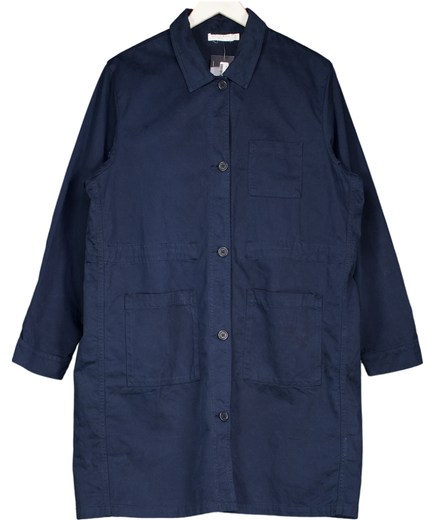 Celtic & Co Blue Peached Utility Coat UK 16