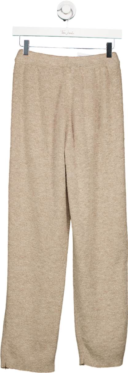 Miss Rosier Beige Knitted Trousers S