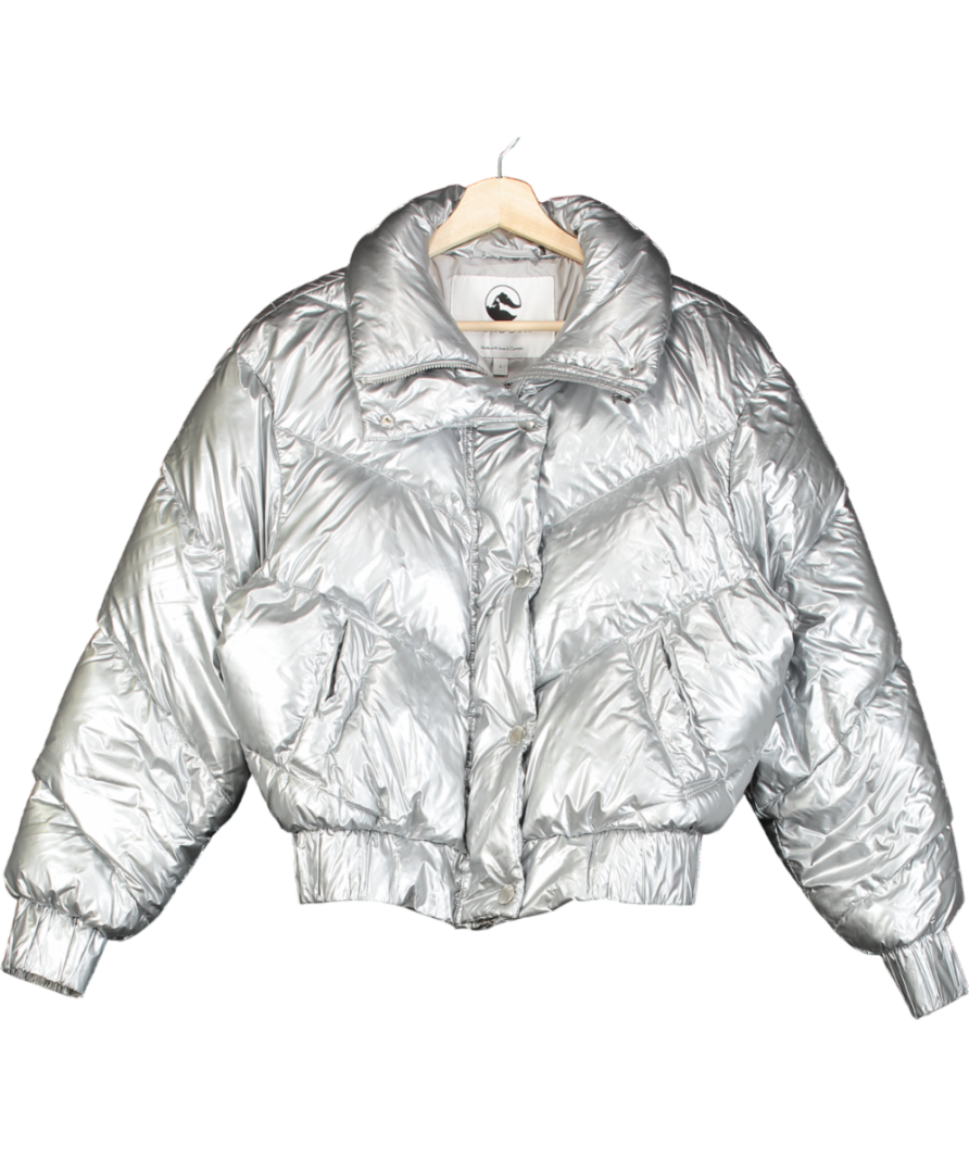 Cordova Metallic Silver Ski Jacket UK S