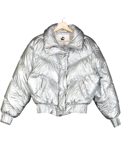 Cordova Metallic Silver Ski Jacket UK S