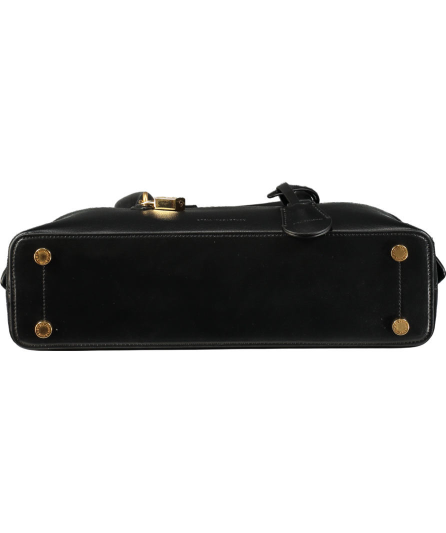 Stella McCartney Black Ryder Faux Leather Shoulder Bag