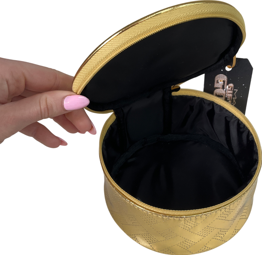 MAC Metallic Gift Of Gold Mini Makeup Bag One Size