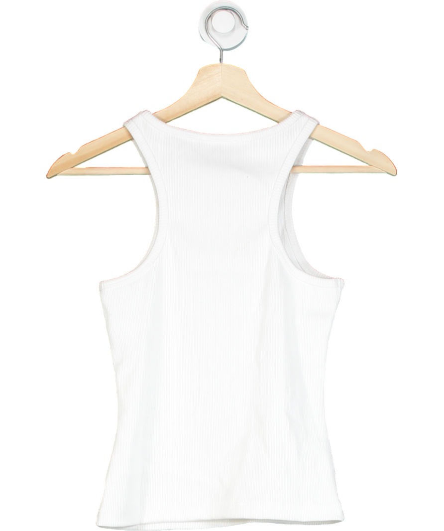 4th & Reckless White 4th Branded Racer Vest Top - Everyday UK 6