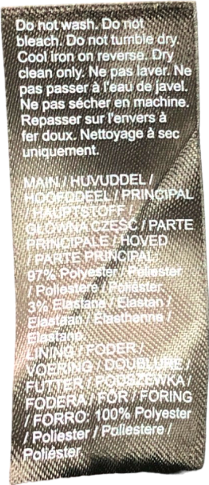 River Island Black Blazer Jacket UK 6