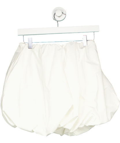 ZARA White Balloon Mini Skirt UK XS