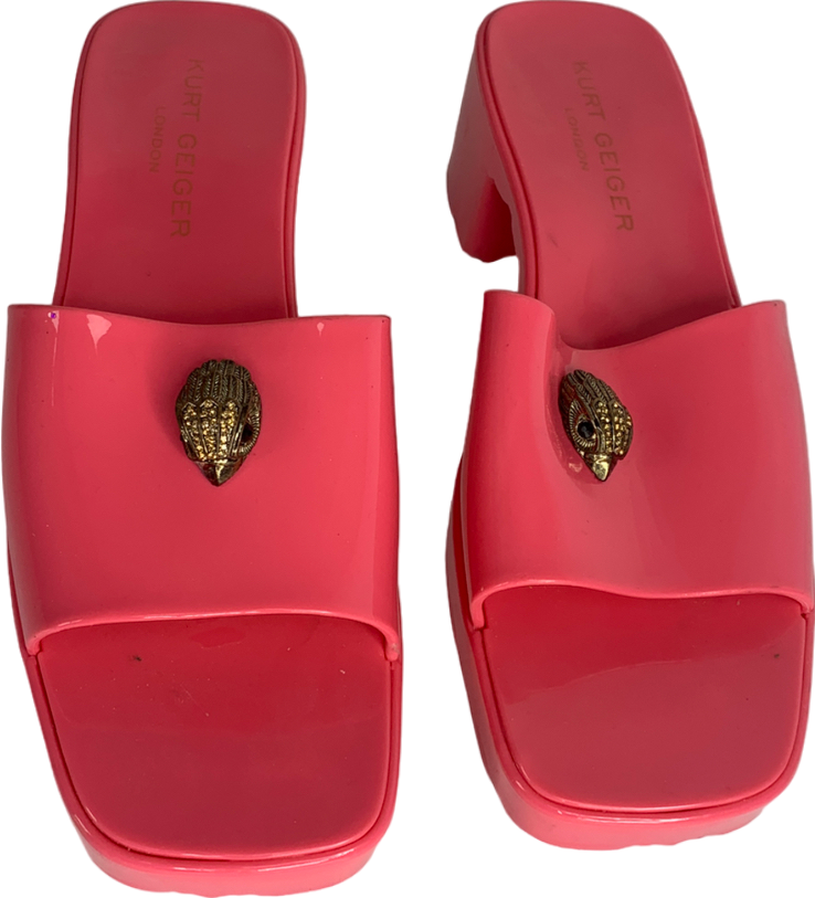 Kurt Geiger Pink Laddie Sandals UK 6 EU 39 👠