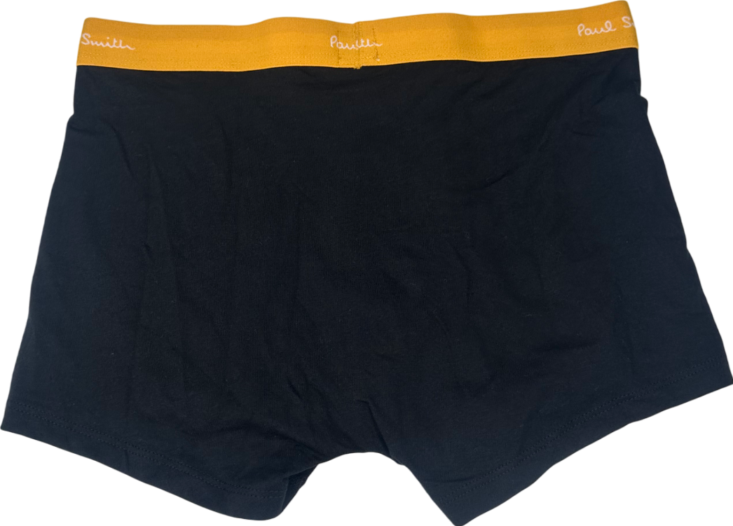 Paul Smith Organic-cotton Black Boxer Briefs UK M