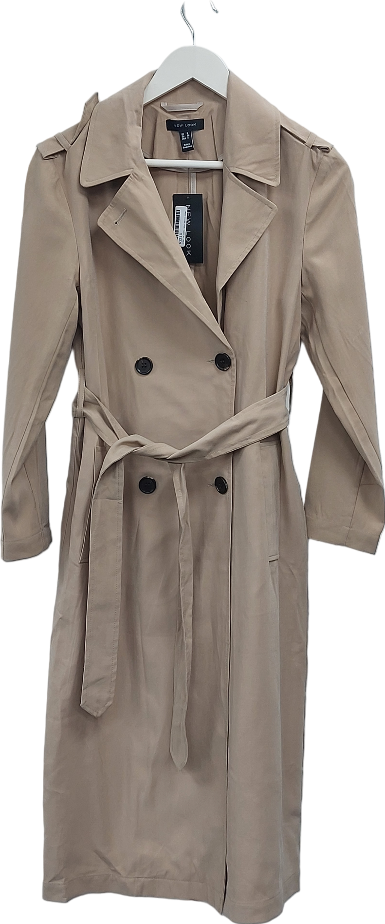 New Look Beige Dakota Trench Coat UK 8