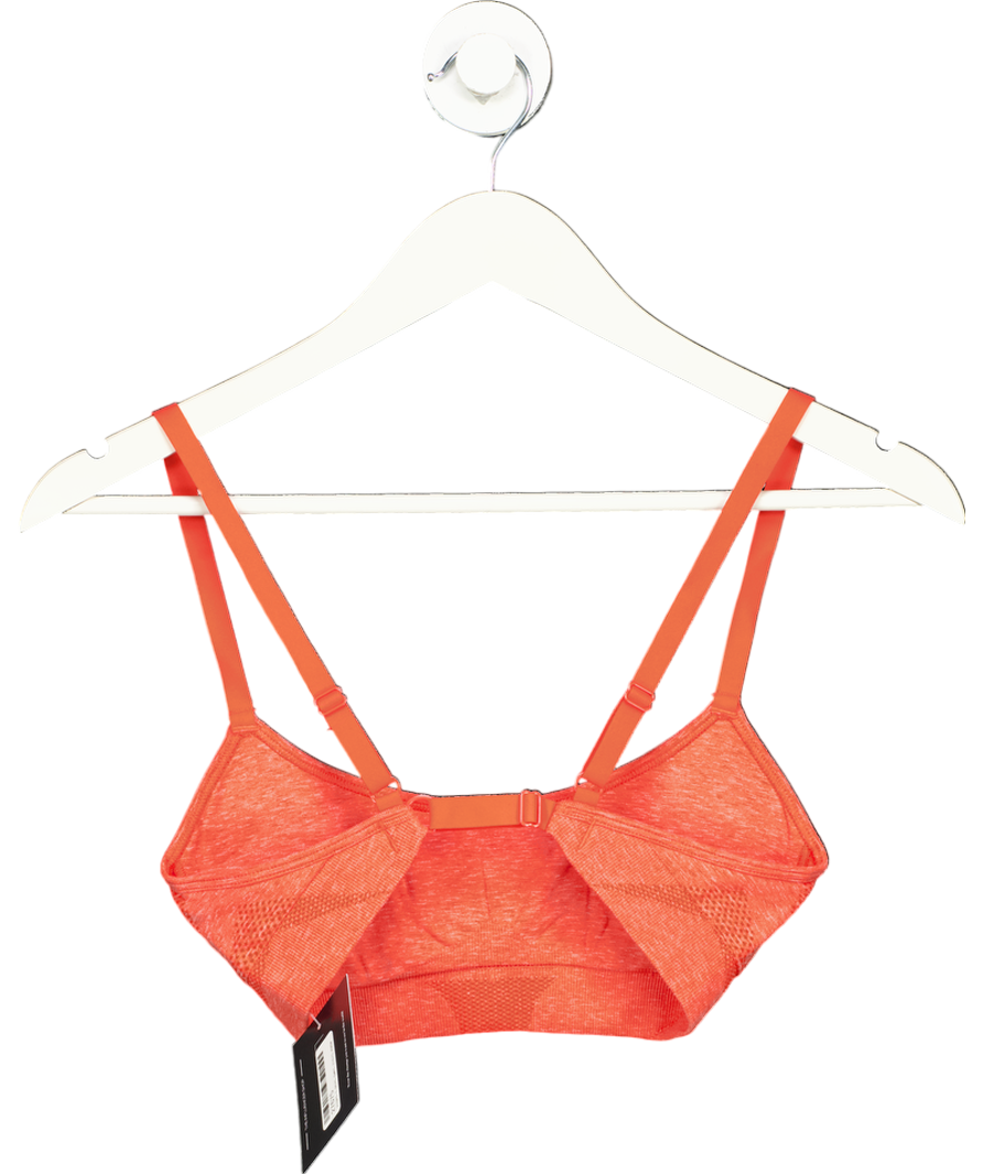 gymshark Red Vital Seamless Sports Bra UK S