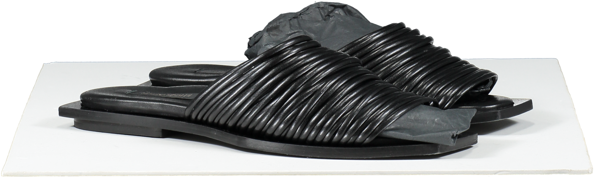 Marina Rinaldi Black Slide On Mules UK 6 EU 39 👠