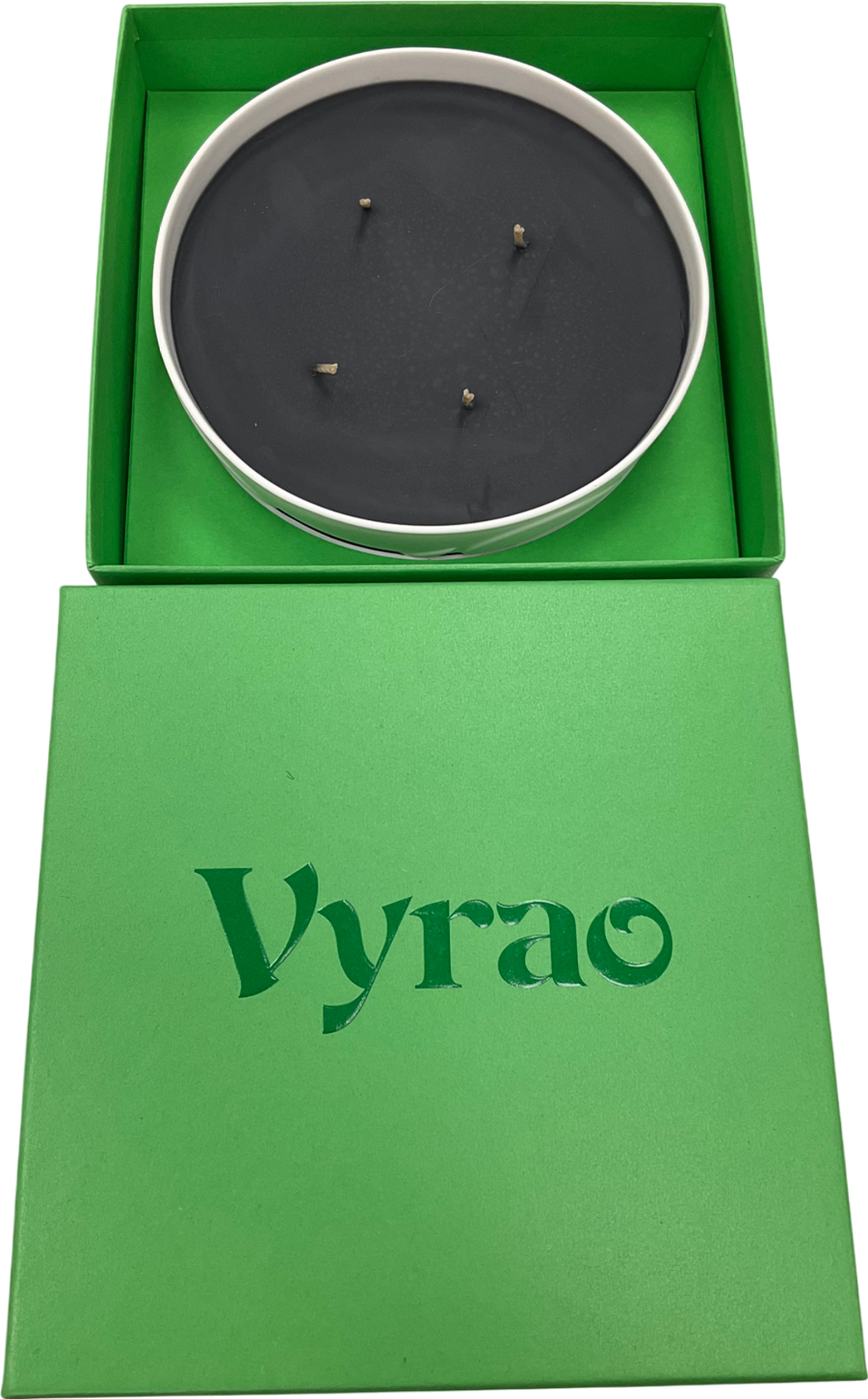 Vyrao Green Ember Large 4 wick Candle 570g