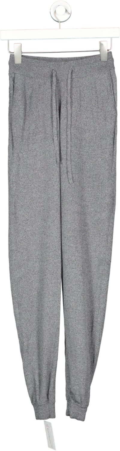 Oh Polly Grey Ribbed Lounge Joggers UK XS