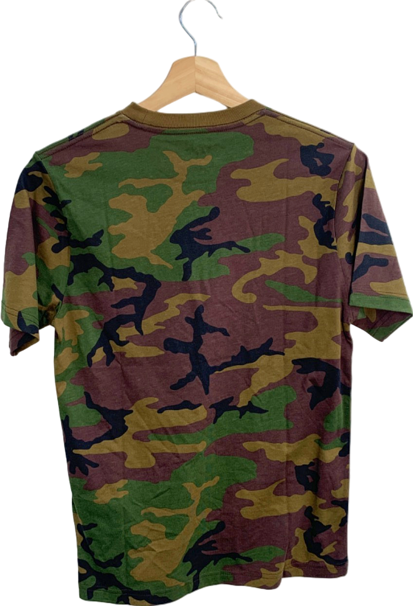 Vans Camouflage 'Off The Wall' Boys T-Shirt Medium