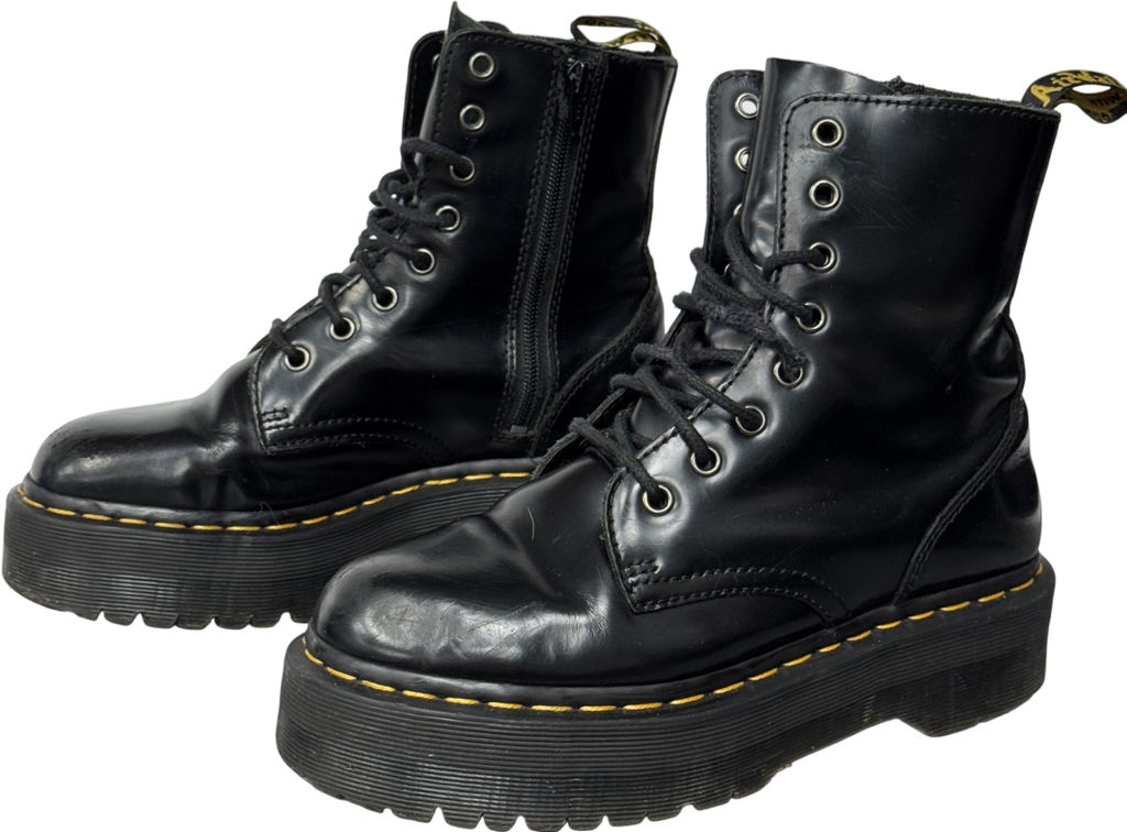 Dr Martens Black Leather 8-hole Boots UK 5 EU 38 👠
