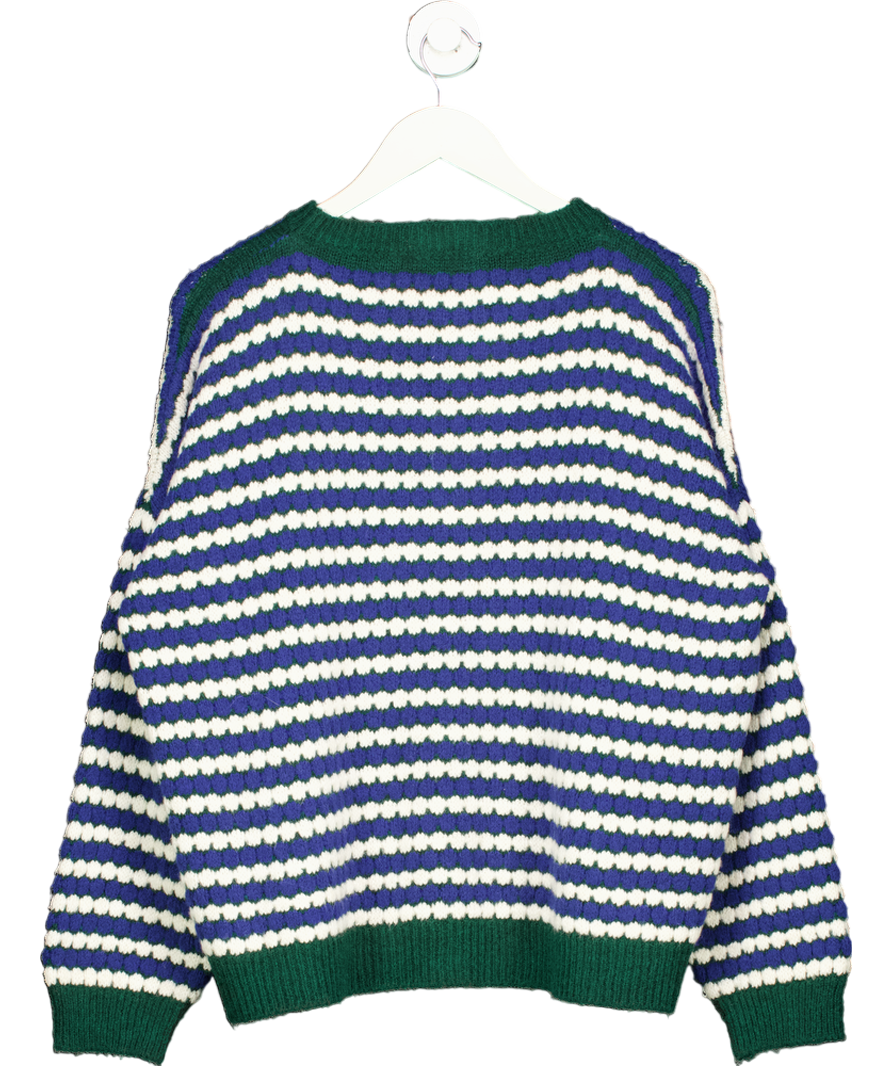 Mind Traveller Multicoloured Striped Knitted Sweater UK M