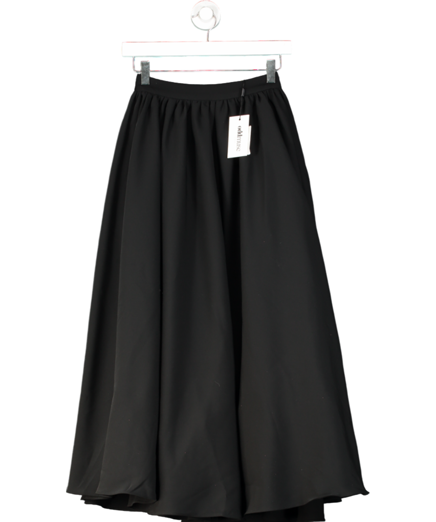 oddmuse Black The Ultimate Muse Layered Maxi Skirt UK XXS
